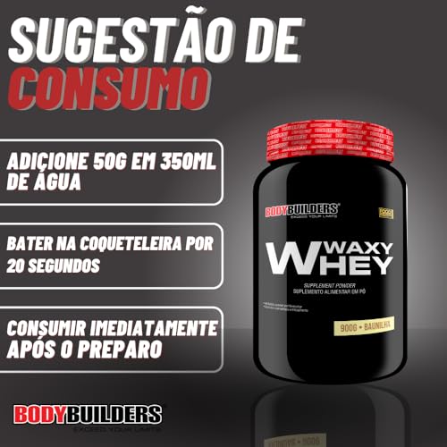 Kit 2x Waxy Whey Baunilha e Chocolate 2kg - Bodybuilders