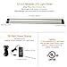 Lightkiwi L4404 Dimmable LED Under Cabinet Lighting 12 Panel Kit, 12 Inches Each, Cool White (6000K), 36 Watt, 24VDC, Dimmer Switch & All Accessories Included, Low Profile,Aluminum Body, UL Listed