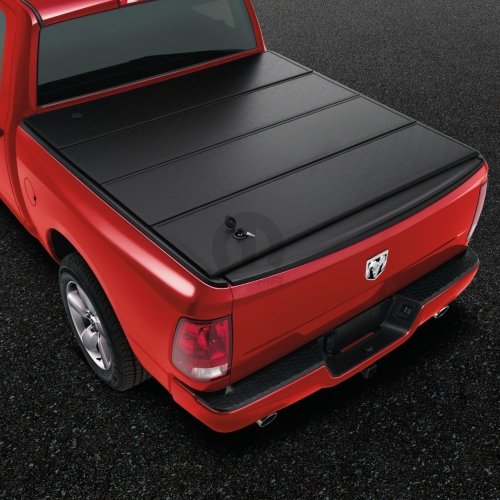Mopar 82211298AC 82211301 Hard Folding Tonneau Cover Dodge Ram 6.3 Foot Bed