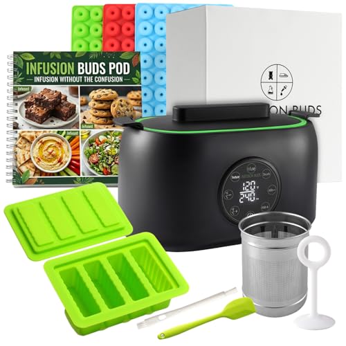 2-In-1 Magical Infuser Machine, Herb Decarboxylator & Gummy Maker. Butter