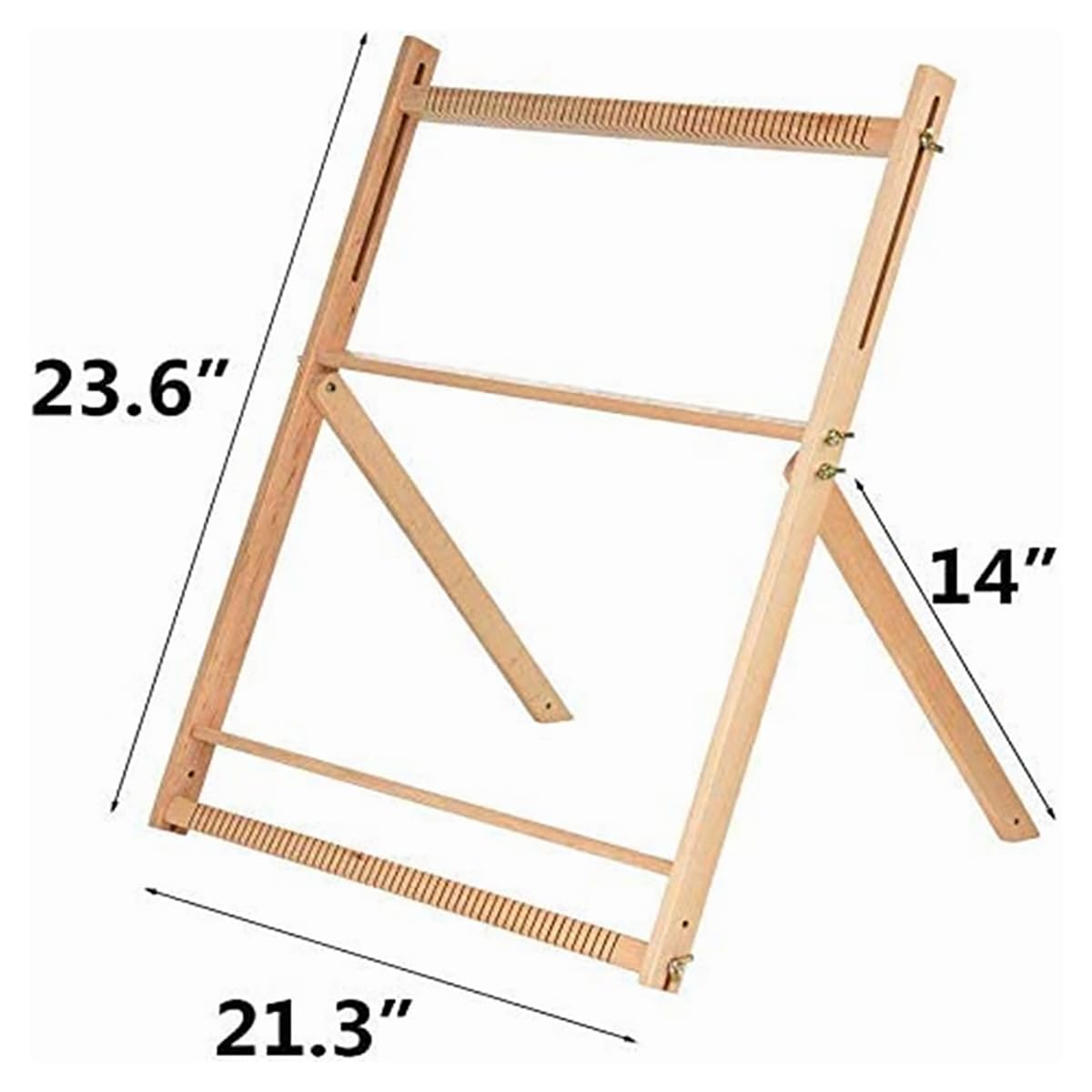 Telar con Soporte, Telar de Madera multiartesanía para Artes y Manualidades, telares de Tapiz con Marco Extra Grande, máquina de Tejer Tejida a Mano para Principiantes, Adultos y niños