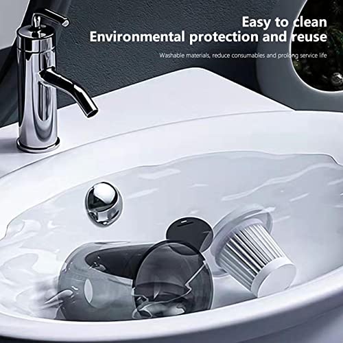 Wireless 120W High Power Vacuum With Strong Suction - Portable For Car/Home, 45Min Runtime, 1600Mah Battery, Low Noise, 15Kpa Suction, Washable Filter, For Pet Hair & Small Spaces (Green) #TOP3