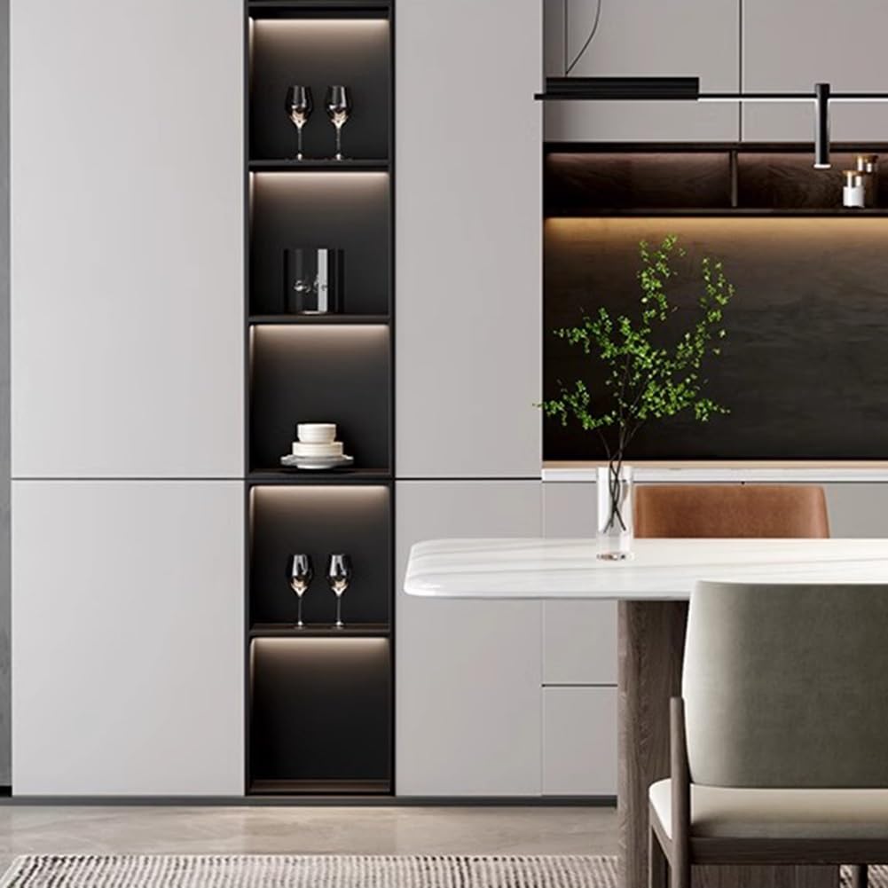 Mensola portaoggetti impermeabile in acciaio inox con luci, facile installazione per bagno, shampoo e articoli da toeletta, 24 x 37 cm