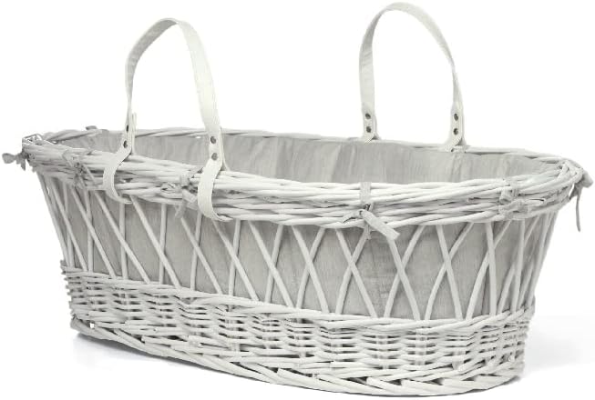 Mamas & Papas Moses Basket - Welcome to The World - Elephant, 7700WW202, Multicolor