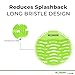 Modern Industrial Urinal Screen Deodorizer 10-Pack - Mint-Scented Urine Odor Eliminator for Fresh-Smelling Restrooms - Fits Most Commercial Urinals - Minimize Splash - Green