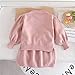 Infant Toddler Girls Long Sleeve Sweet Bow Sweater Two Piece Set Fashion Preppy Knit Two Dresses Baby (RD1, 6-7 Years)