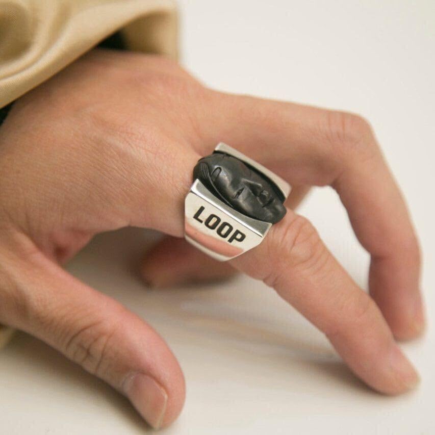 flexus 能面リング マットブラック DIR 京 Amazon.co.jp: Dir en grey 京 シルバー ロゴリング マダラ