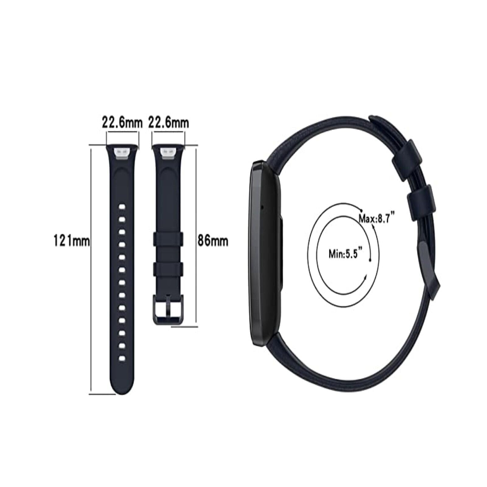 Panda Bobo For Xiaomi Smart Band 7 Pro Silicone Strap Wristband Mi Band 7 Pro Sport Strap (Yellow) - Image 3