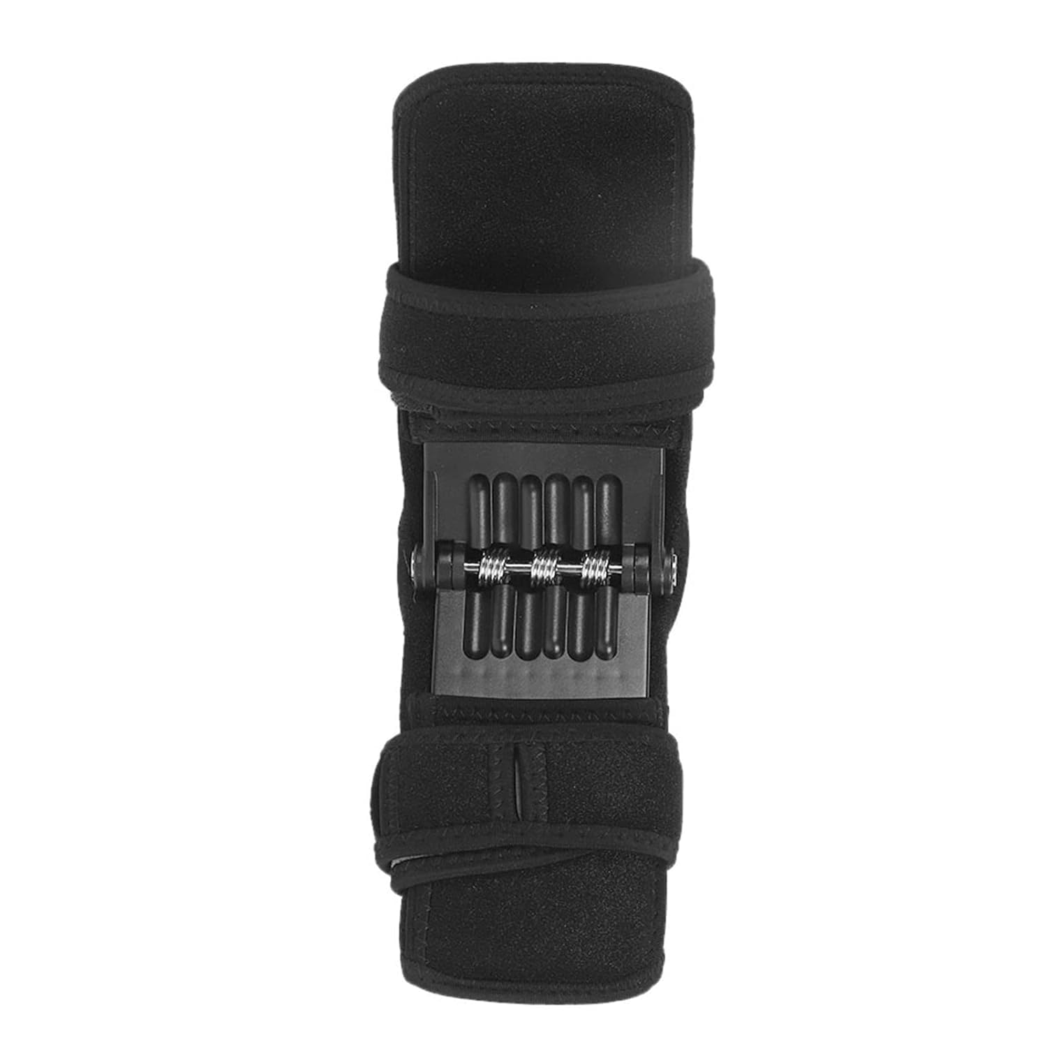Knee Protection Booster with Spring Support, Adjustable Power Lift Knee Brace for Joint Pain Relief, Knee Stabilizer for Walking, Climbing Stairs, Squats, Sports Training & Weak Legs (1 Pair, Black)-image-19
