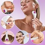 Derma Roller for Hair and Beard, 6 in 1 Microneedle Rollers Kit with 5 Replaceable Heads, Microneedling Roller for Scalp and Body, 300 Needle and 720 Micro Needle roller, 1200 Needle - Image 4