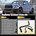 PARSLUCK 3Pcs Upper Radiator Hose and Y-Connector with Lower Coolant Pipe Set for Ford F150 5.0L 2011-2020 Replace No.DR3Z8566A/CL3Z8260A/BL3Z8C350A Hose Assembly