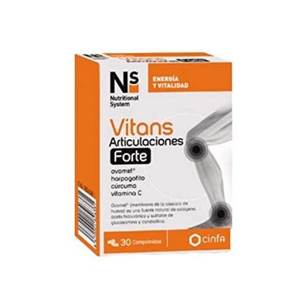 NS Nutritional System Vitans Articulaciones FORTE, 30Comprimidos, 1