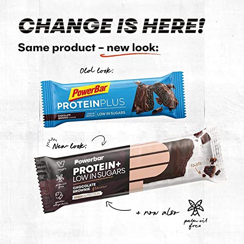 Powerbar Protein Plus Low Sugar Chocolate Brownie 16x35g - Barrette Proteiche a Basso Contenuto di Zuccheri - Image 4