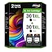 Produktbild 301 XL Schwarz Kompatibel für HP 301 Druckerpatronen 301XL Multipack für HP Envy 4500 Druckerpatronen 5530 4504 5534 Deskjet 2540 2544 1510 Officejet 4630 2620 (Schwarz, 2er-Pack)