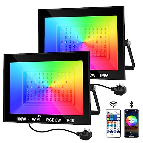 NATPOW 100W RGB Floodlight