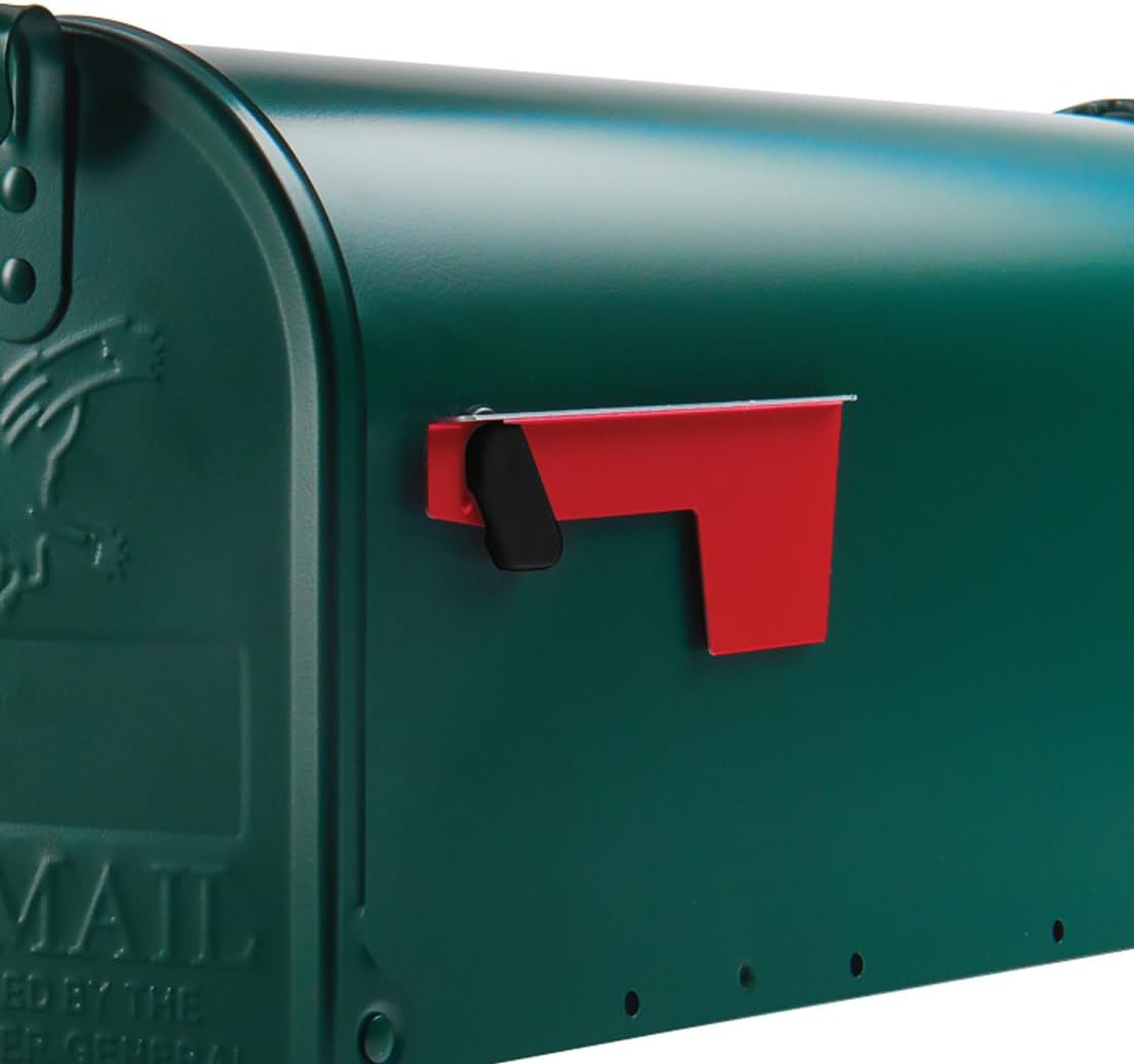 Architectural Mailboxes Aluminum Mailbox Flag Replacement Kit, Red