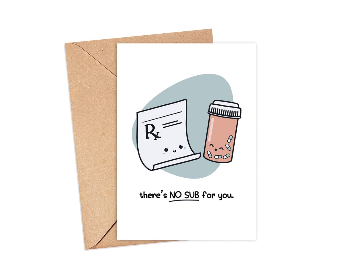 LissiArt97 There's No Sub For You Card Cute Medical Card
