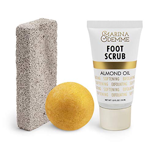 Marina & Demme Foot Care Kit, Exfoliating Sponge Foot Callus Remover