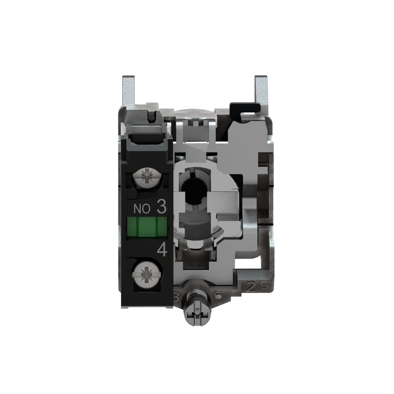 SING F LTD Selector Switch – 2-Position 22mm Standard Handle, 1NO 10A/380V, XB4-BD21 Black – Push-Button Switch For Home Appliances & Control Panels