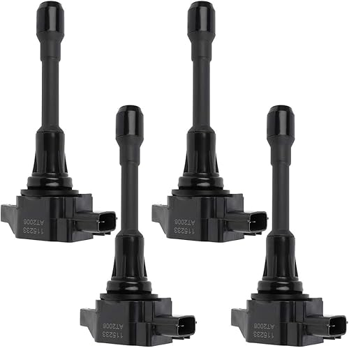 Miniatura 4 de SCITOO Paquete de bobinas de encendido para Suzuki Equator 2.5L 2009-2012 para Nissan Frontier 2.5L 2005-2019 UF509 22448EA000 juego de 4