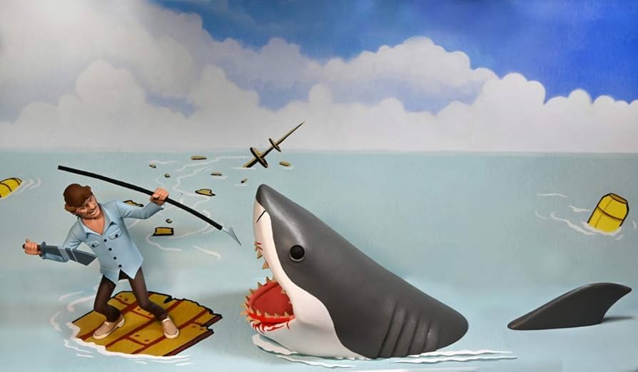 JAWS　トゥーニーテラーズ　6インチ　アクションフィギュア ホラー ジョーズ JAWS トゥーニーテラーズ 6インチ アクション
