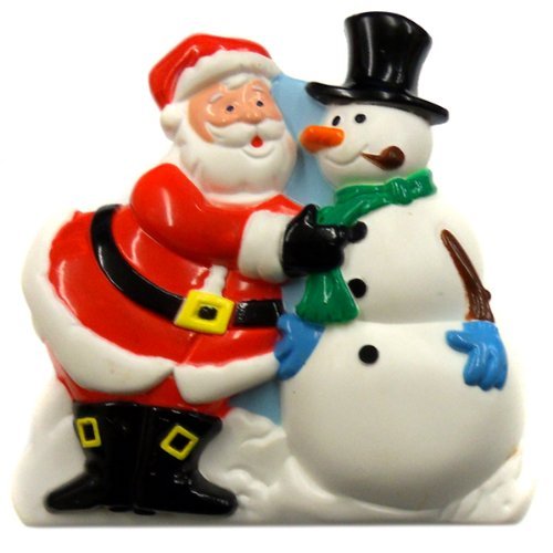 ACME Singing Magnetic Clip 92808-99808Santa Claus and Snowman