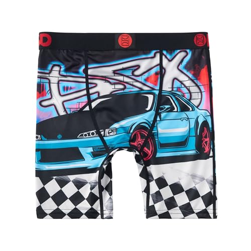 PSD Youth Boy's Racing Print Boxer Briefs - Breathable and Supportive Kids Underwear with Moisture-Wicking Fabric2