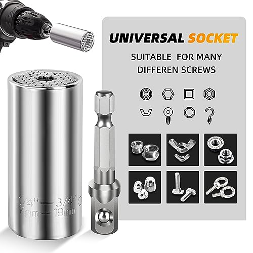 Superuniversalsockettoolsgiftsformensfathersdaydadgiftsfromdaughterssonkidswifeuniversalsocketpowerdrilladapter79mmcooltoolsgadgetsformenbirthdaygiftsforwomenmen1 Urban Country Home Decor Super universal socket tools gifts for mens fathers day dad gifts from daughters son kids wife universal socket power drill adapter 7 9mm cool tools gadgets for men birthday gifts for women men 1 urban country home decor