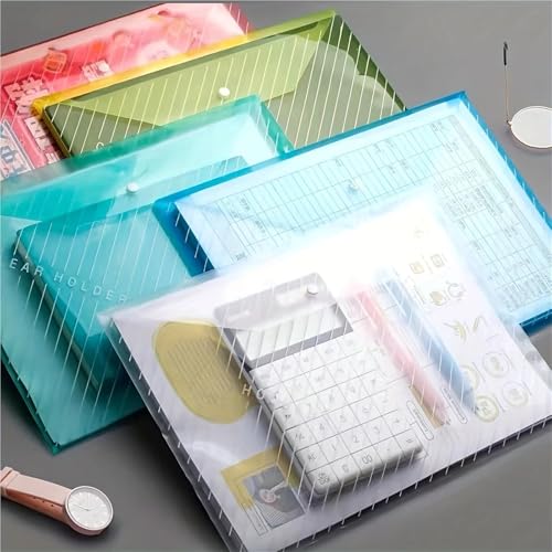 Pochettes plastiques pour documents et classeurs pour trier efficacement