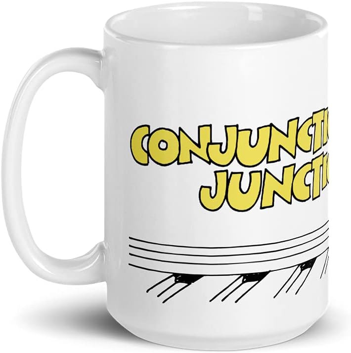 ABC Schoolhouse Rock! Conjunction Junction White Mug
