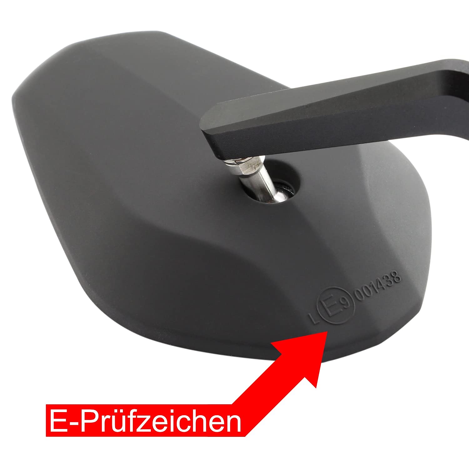 Specchietto Retrovisore Destro Per Moto MBK Nitro 50-100cc / Yamaha Aerox - Filetto 8mm, Riflesso Originale - Foto 3