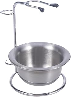 WOONEKY Escovas De Barbear Para Homens Sabonete De Barbear Rasuradoras Para Hombres Suporte De Escova De Barbear Suporte Para Tigela De Barbear Suporte De Barbear Com Tigela De Ensaboar