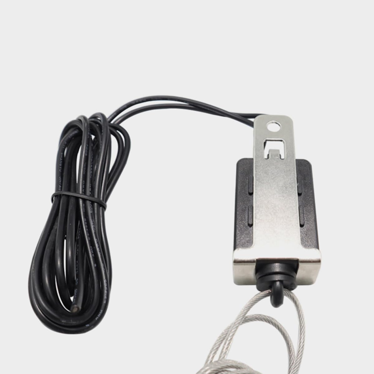 Trailer Breakaway Switch for Rv Towing Trailer with 1.5mm Thick Braided Steel Coiled Cable, Impact Resistant and Simple Installation Brake Cable Accessory