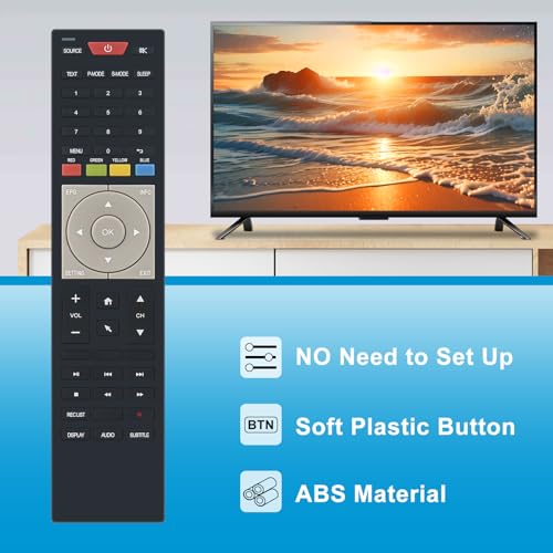 Télécommande compatible QANTEC QT6523DLEDS 4K UHD - 3