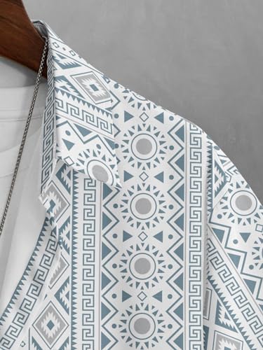 Image of BULLMER Trendy Regular Fit Printed Causal Shirt for Men - Pack of 1