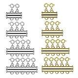 Die Halskettenverschlüsse bestehen aus hochmagnetischem Material, das super magnetisch ist und keine Angst vor dem Auseinanderfallen hat.