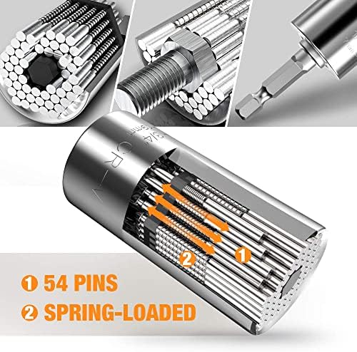 Gifts for Dad Universal Socket Wrench - 2022 Gadgets Mens Gifts for Christmas Stocking Fillers for Men Dad Husband Birthday Christmas Presents Secret Santa Gift Ideas DIY Tool Xmas Small Gifts for Men