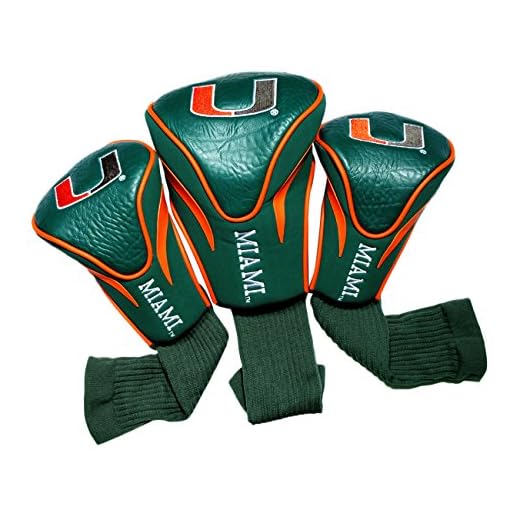 Miami Hurricanes Golf Club Headcovers Set