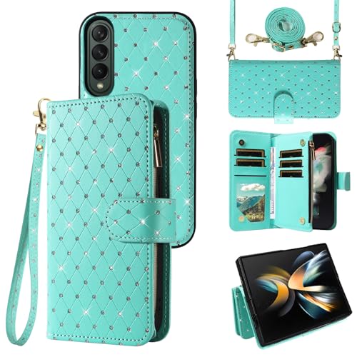 Coque Samsung Galaxy Z Fold 3 Asuwish vert de protection antichoc