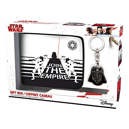 Preisvergleich Produktbild STAR WARS Geschenkbox Geldbörse schwarz / weiß