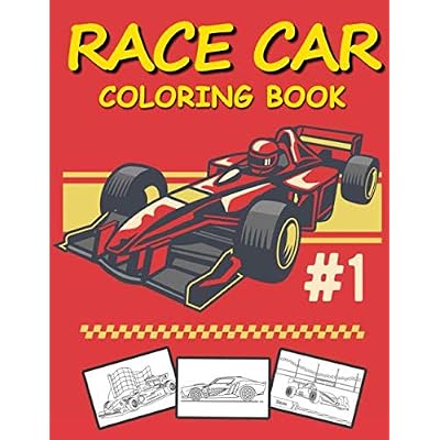 Fun and Exciting Racing Car Coloring Book for Kids Bahrain | Ubuy