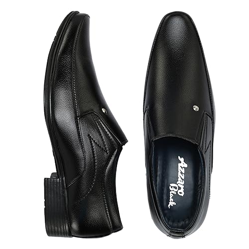 Image of AZZARO BLACK Mens 4655 GID Uniform Dress Shoe