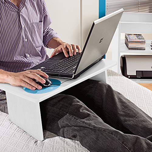 Mesa para Notebook com TAMPO PORTÁTIL cor Branco - Artely