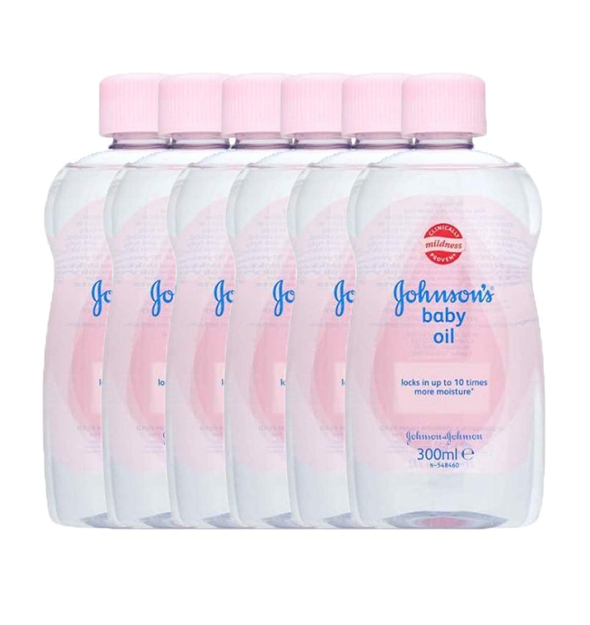Johnson's Baby Oil 200 ml (Pack of 6)