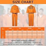 Zoom IMG-1 harnyloom costume carcerato uomo prigioniero Zoom IMG-1 harnyloom costume carcerato uomo prigioniero