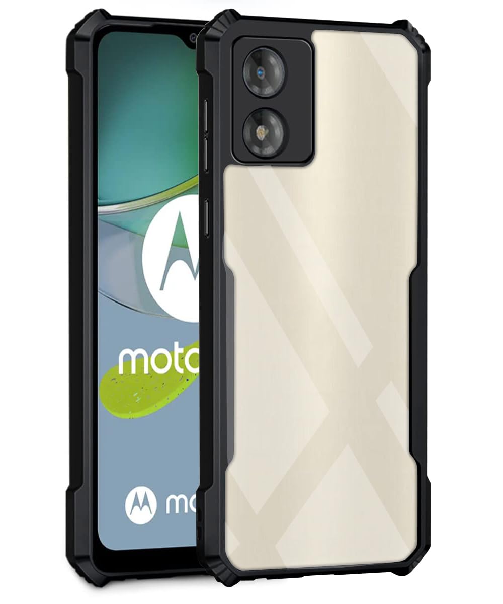 Amazon Brand- Solimo Basic Case for Motorola Moto E13 4G (Thermoplastic Polyurethane_Black) (B0CJ2FT4HZ) Amazon Price History, Amazon Price Tracker