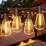 Photo Gallery torkase luci solari a festone per esterni, 9 m, impermeabili, con 15+2 lampadine led infrangibili, timer con telecomando, luci da giardino con 3 modalità, funzionamento a batteria, per patio Photo Gallery torkase luci solari a festone per esterni, 9 m, impermeabili, con 15+2 lampadine led infrangibili, timer con telecomando, luci da giardino con 3 modalità, funzionamento a batteria, per patio