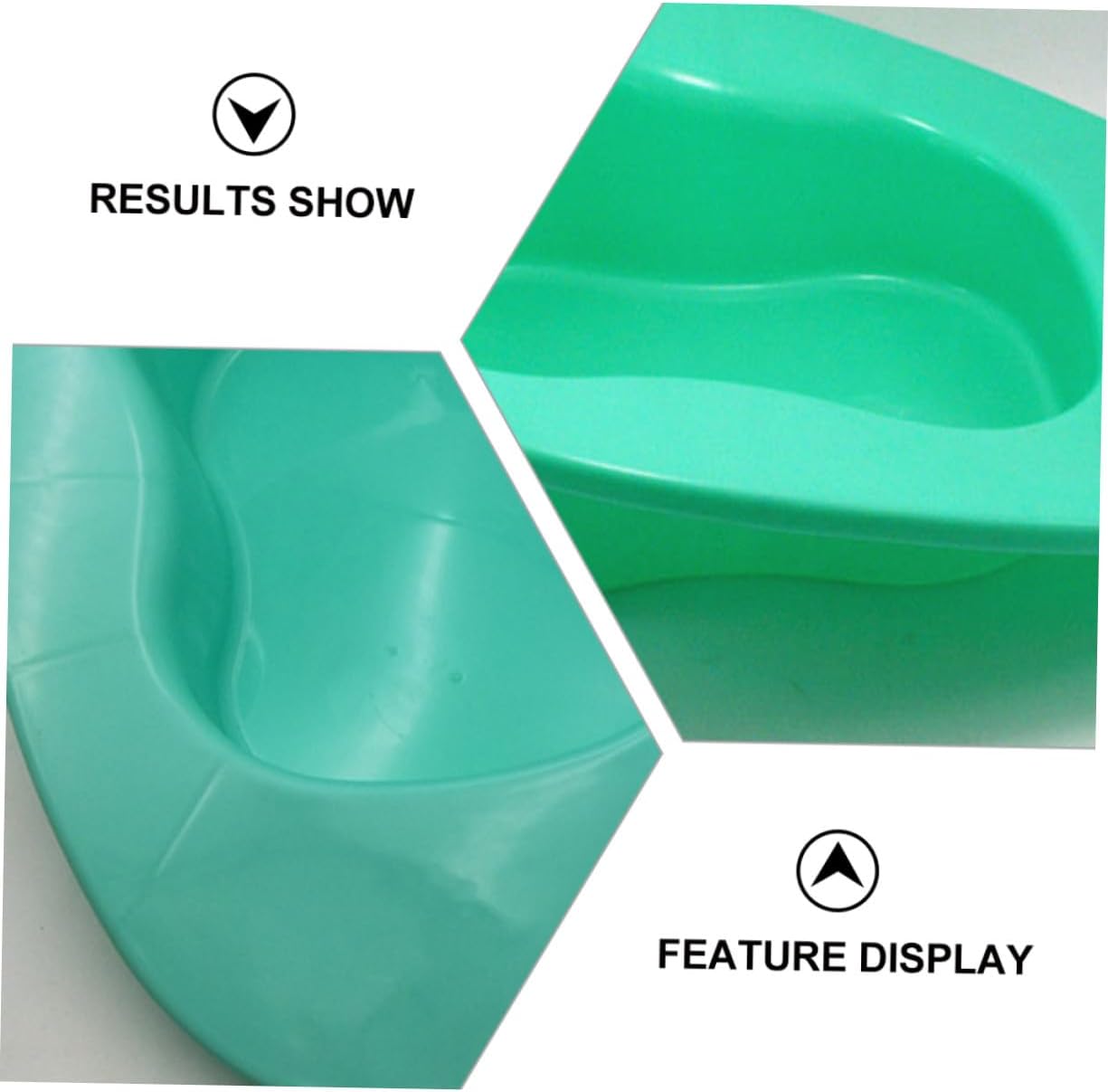 Ergonomic Horizontal Bedpan with Handle for Elderly and Pregnant Women Smooth Skin-Friendly Plastic Nursing Urinal with Tapered Front for Convenient Bed Use and Clean Drainage