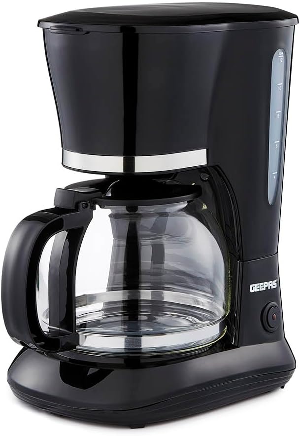 De'Longhi Filter Coffee Machine, 1.25 Liters, Auto shut off and Anti