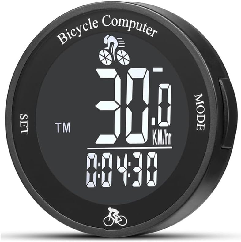 Miniatura 8 de Sensor de velocidad de ciclismo para carretera,Computadora de ciclismo inalámbrica,Velocímetro de bicicleta con retroiluminación automática IP67